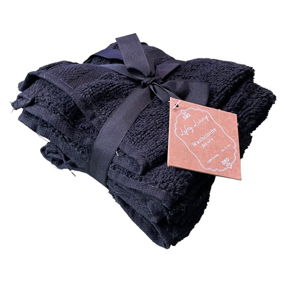 Lofty Living washcloths set of 4 - Picture 3 of 8